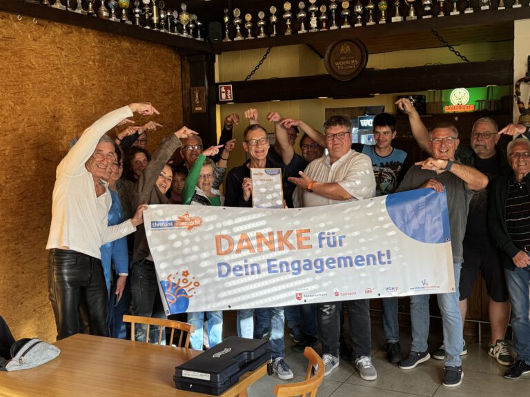 Ehrenamt überrascht Wolfgang